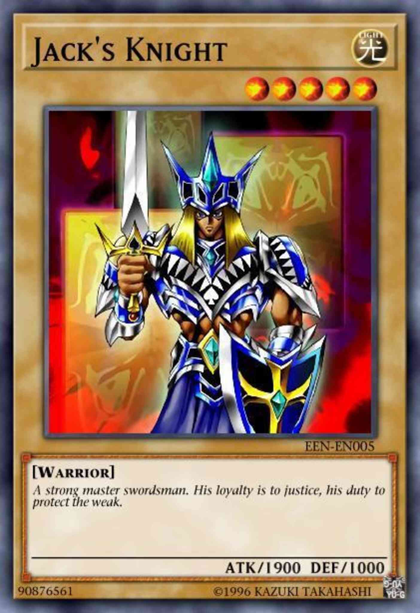 Jack's Knight - EEN-EN005 - Ultimate Rare - 1st Edition