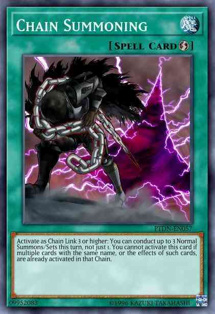 Chain Summoning - PTDN-EN057 - Common - Unlimited