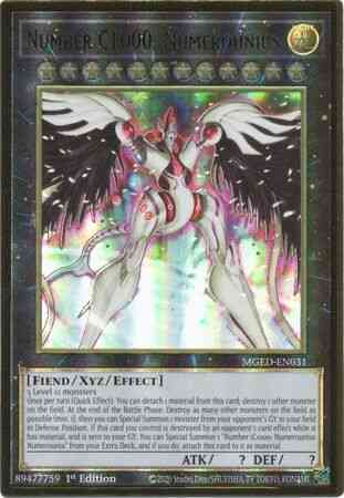 Number C1000: Numerounius - MGED-EN031 - Premium Gold Rare - 1st Edition