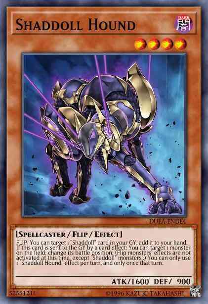 Shaddoll Hound - DUEA-ENDE4 - Super Rare - Limited