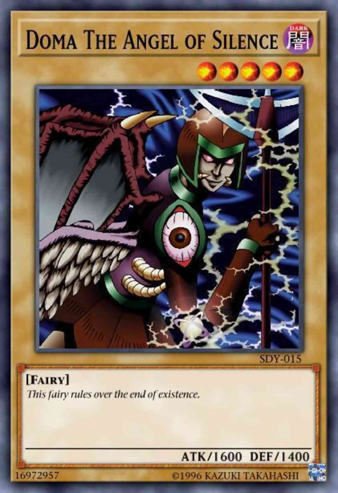 Doma The Angel of Silence - SDY-015 - Common - Unlimited