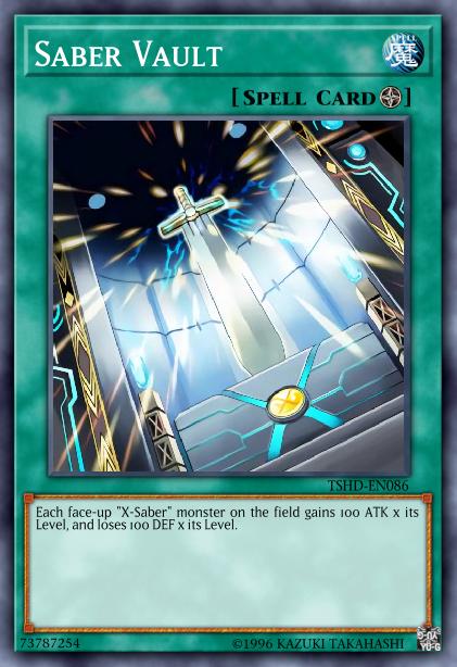 Saber Vault - TSHD-EN086 - Secret Rare - Unlimited