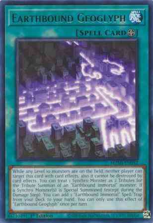 Earthbound Geoglyph - MZMI-EN052 - Rare - 1st Edition