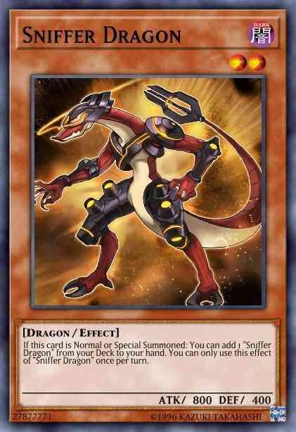 Sniffer Dragon - SP18-EN026 - Common - 1st Edition
