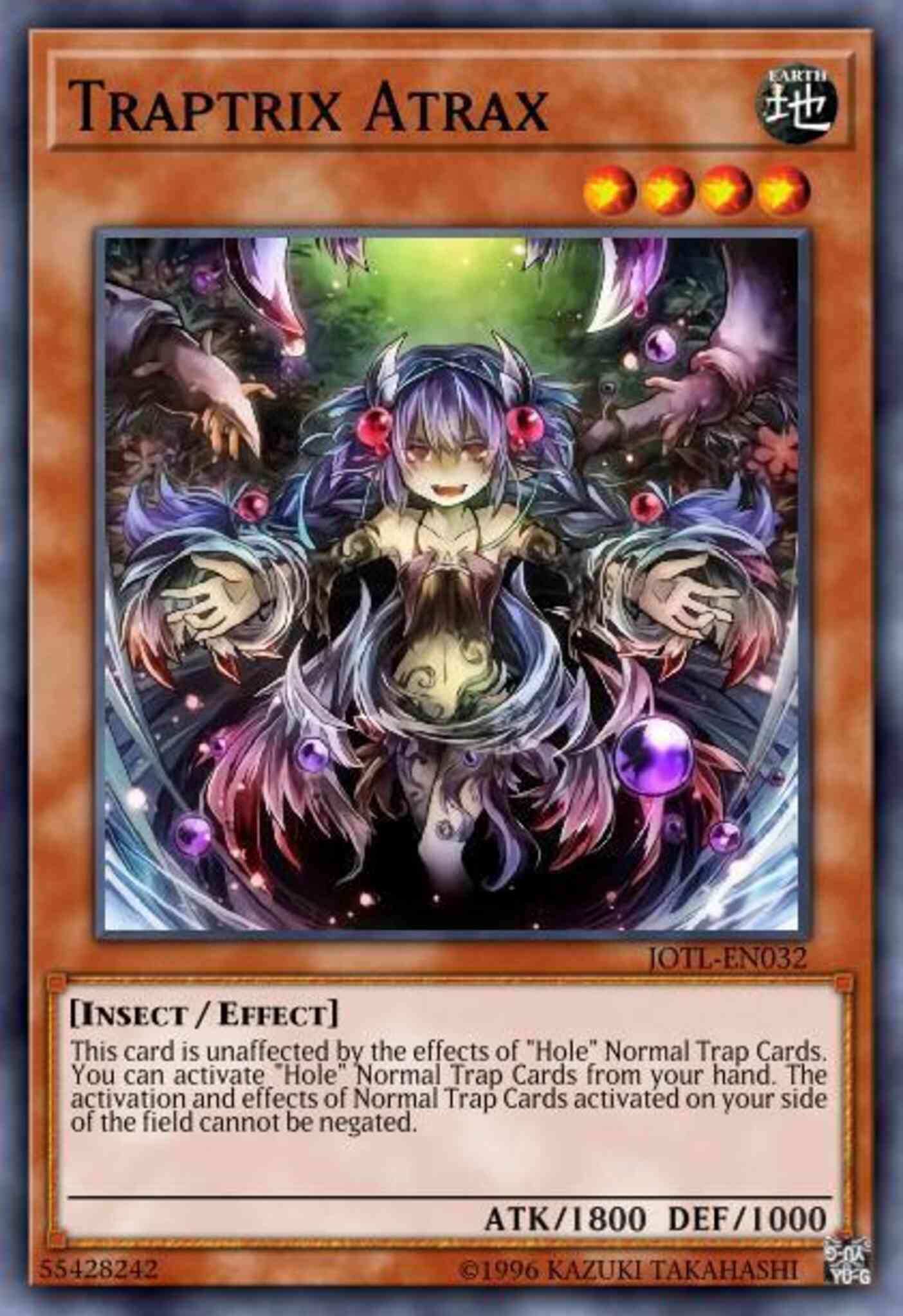 Traptrix Atrax - JOTL-EN032 - Rare - Unlimited