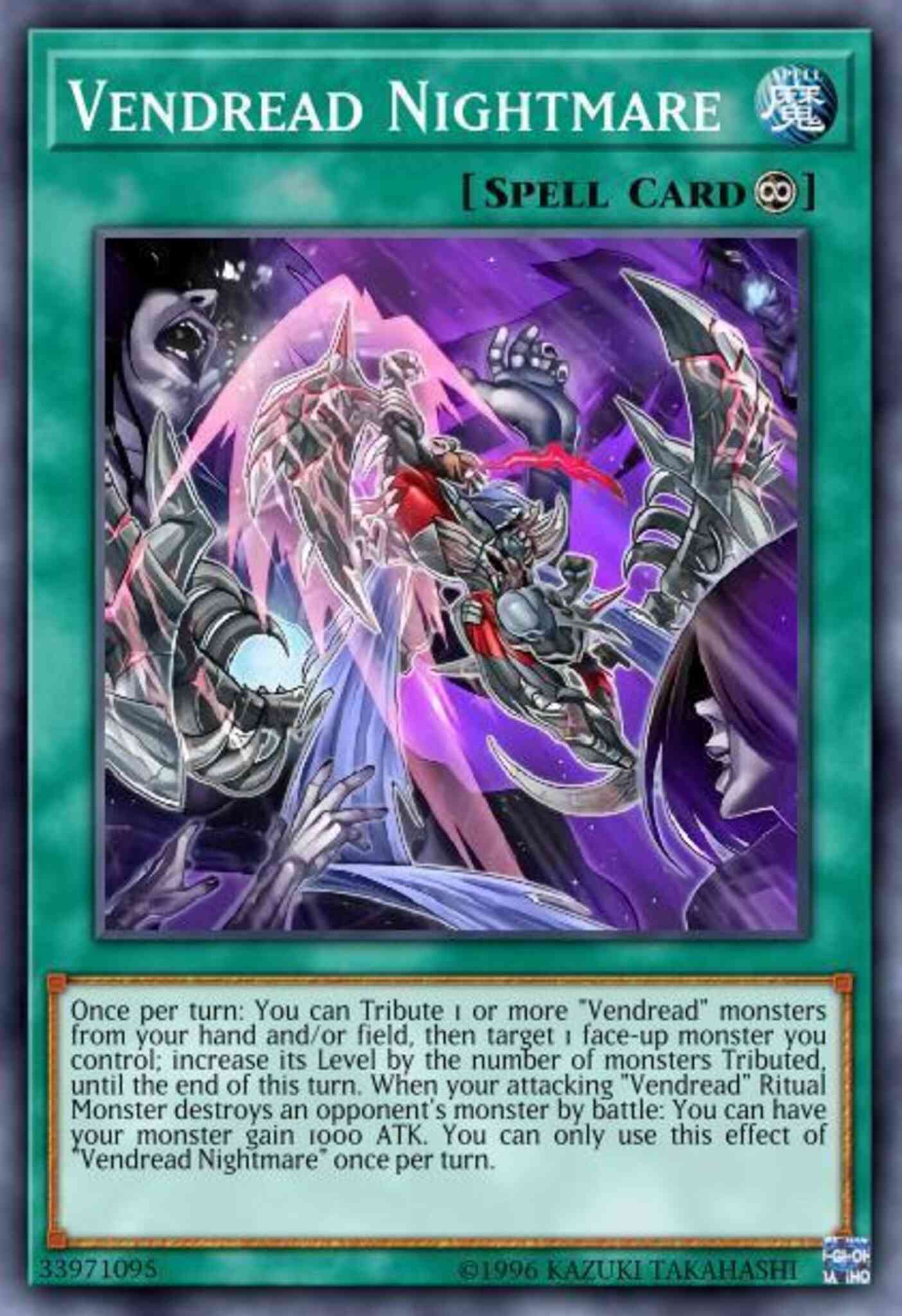 Vendread Nightmare - FLOD-EN085 - Common - 1st Edition