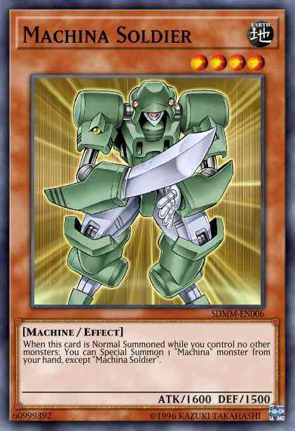 Machina Soldier - SR10-EN010 - Common - 1st Edition