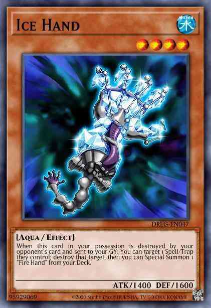 Ice Hand - DLCS-EN049 - Common - 1st Edition