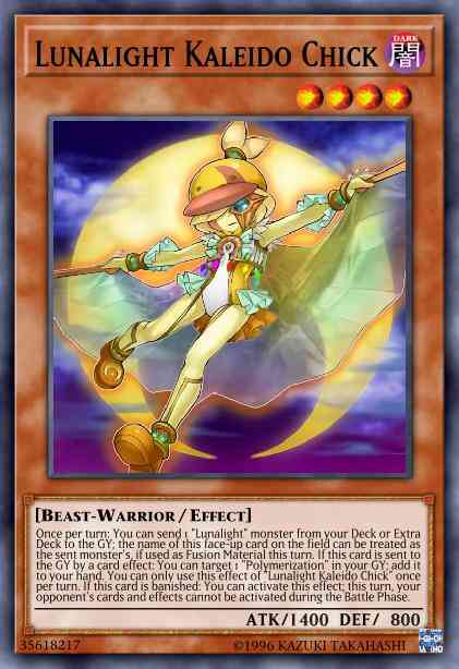Lunalight Kaleido Chick - BLHR-EN068 - Ultra Rare - 1st Edition