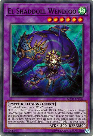 El Shaddoll Wendigo - SDSH-EN042 - Common - Unlimited