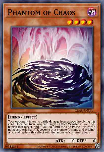 Phantom of Chaos - GLAS-ENSE1 - Super Rare - Limited