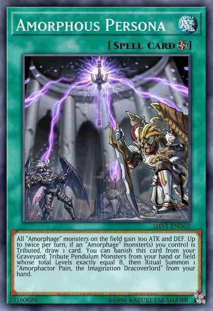 Amorphous Persona - SHVI-EN062 - Ultra Rare - 1st Edition