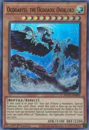 Ogdoabyss, the Ogdoadic Overlord - ANGU-EN009 - Ultra Rare - 1st Edition