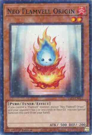 Neo Flamvell Origin - HAC1-EN069 - Duel Terminal Normal Parallel Rare - 1st Edition