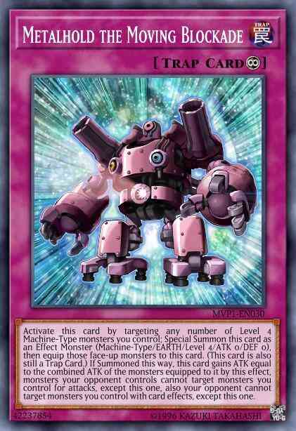Metalhold the Moving Blockade - MVP1-ENG30 - Gold Rare - Unlimited