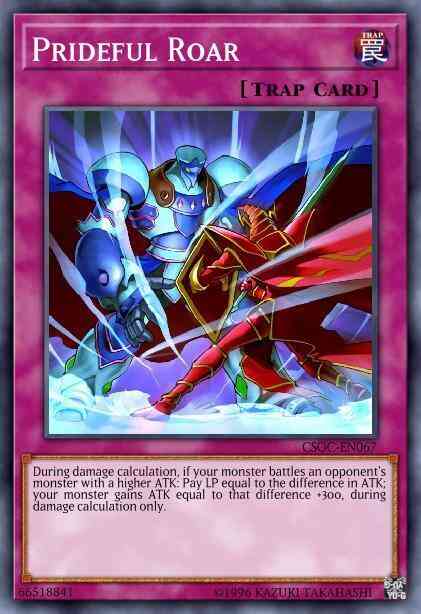 Prideful Roar - BP02-EN199 - Common - 1st Edition