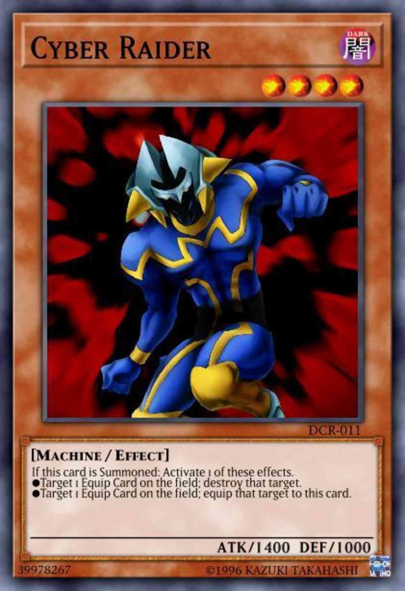 Cyber Raider - SBTK-EN012 - Common - 1st Edition