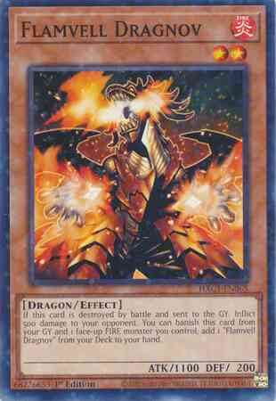 Flamvell Dragnov - HAC1-EN065 - Duel Terminal Normal Parallel Rare - 1st Edition