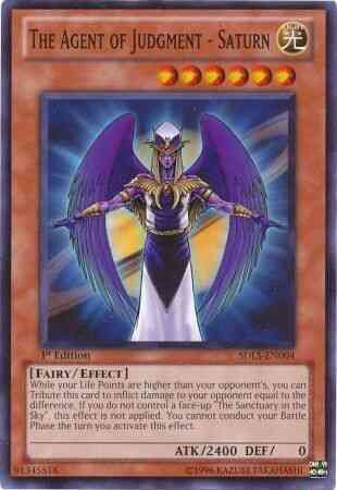 The Agent of Judgment - Saturn - SDLS-EN004 - Common - 1st Edition