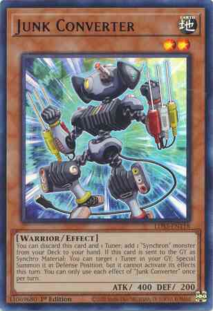 Junk Converter - Blue - LDS3-EN118 - Ultra Rare - 1st Edition