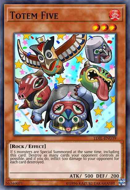 Totem Five - TDIL-EN039 - Common - 1st Edition