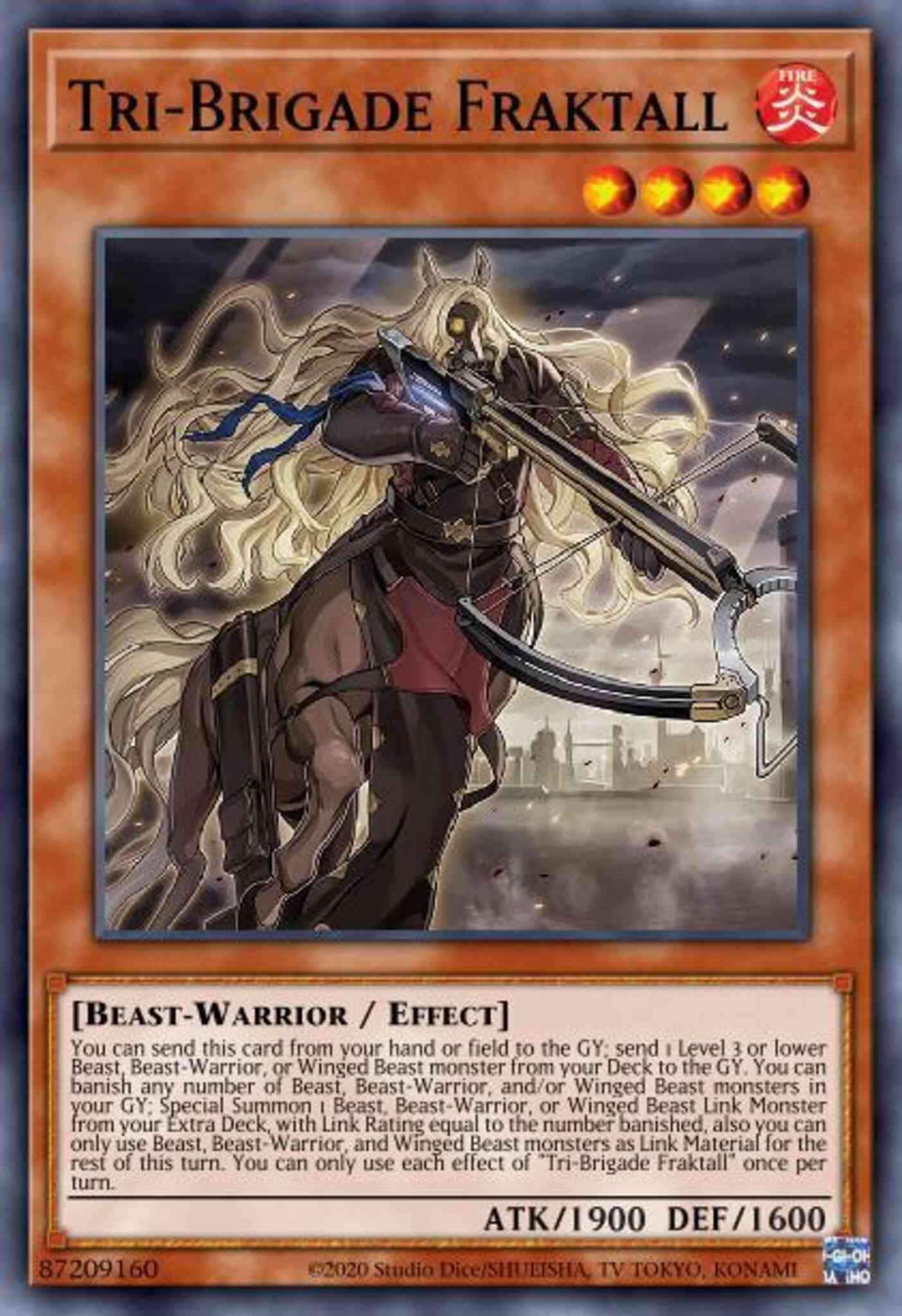 Tri-Brigade Fraktall - PHRA-EN008 - Ultra Rare - 1st Edition