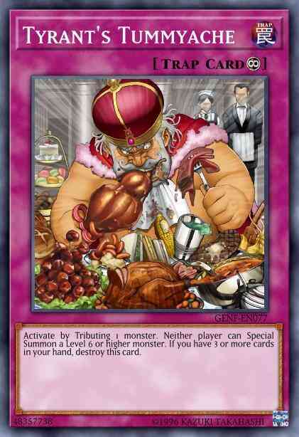 Tyrant's Tummyache - GENF-EN077 - Common - 1st Edition