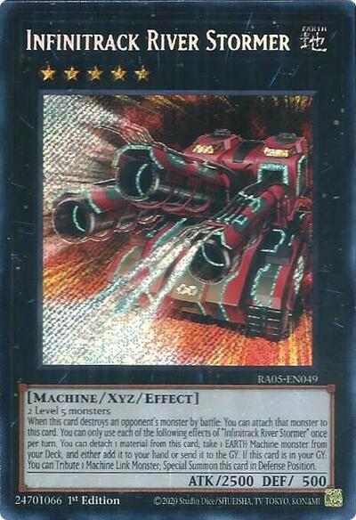 Infinitrack River Stormer - RA05-EN049 - Secret Rare - 1st Edition