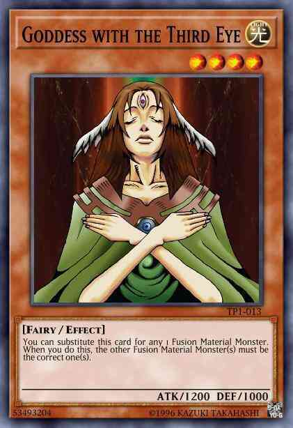 Goddess with the Third Eye - GLD4-EN004 - Common - Limited