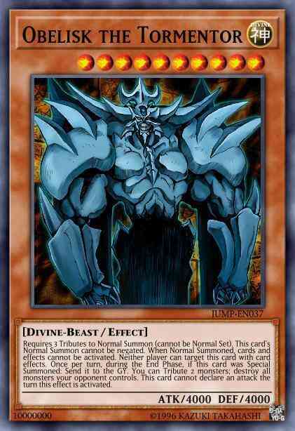 Obelisk the Tormentor - JUMP-EN037 - Ultra Rare - Limited