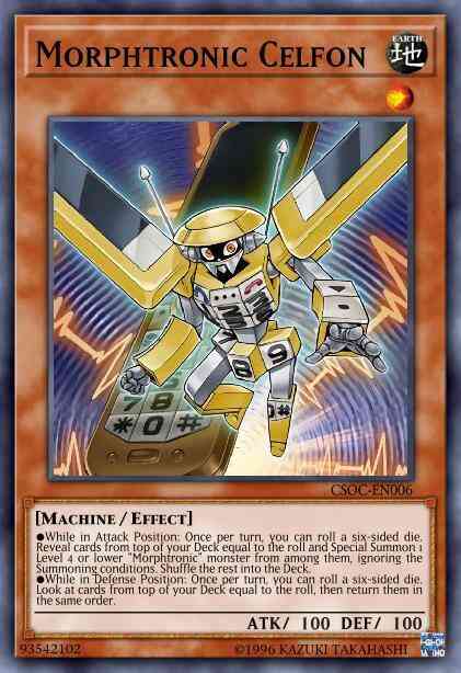Morphtronic Celfon - DT02-EN003 - Duel Terminal Normal Parallel Rare - Duel Terminal