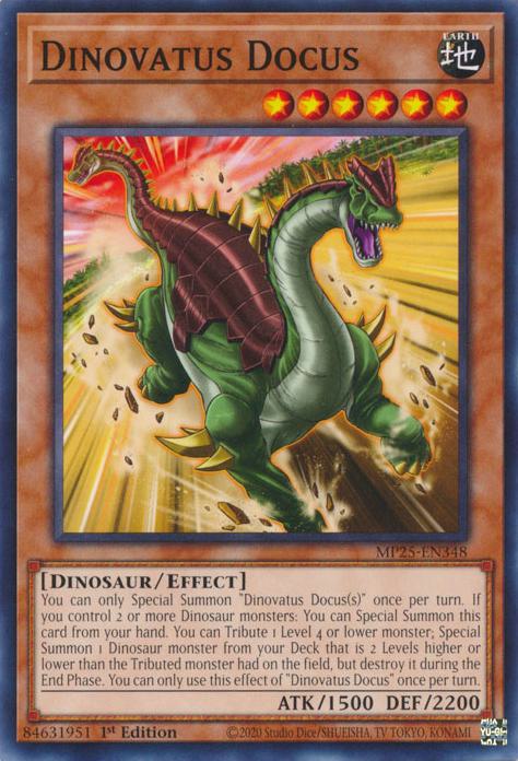 Dinovatus Docus - MP25-EN348 - Common - 1st Edition