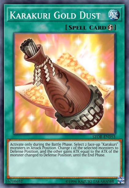 Karakuri Gold Dust - STOR-EN053 - Common - 1st Edition