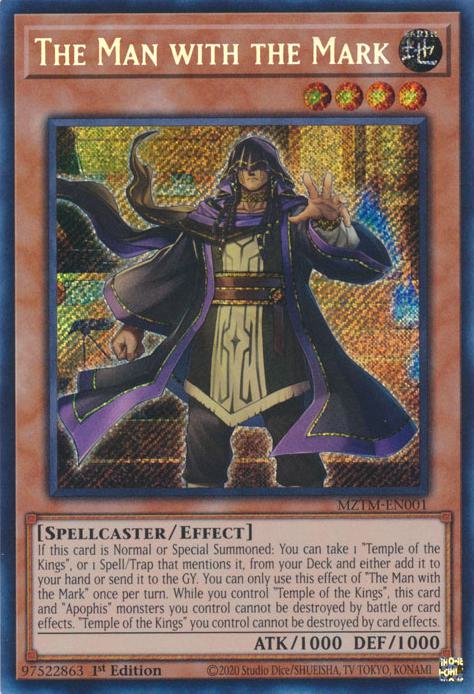 The Man with the Mark - MZTM-EN001 - Secret Rare - 1st Edition