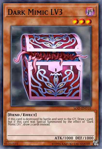 Dark Mimic LV3 - SOD-EN010 - Rare - Unlimited