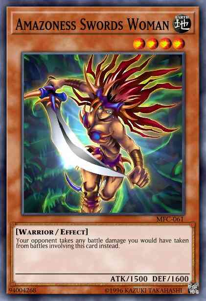 Amazoness Swords Woman - MFC-061 - Ultra Rare - Unlimited