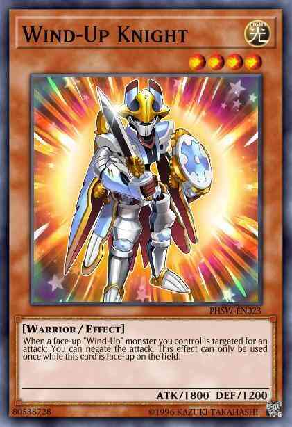Wind-Up Knight - PHSW-EN023 - Rare - 1st Edition