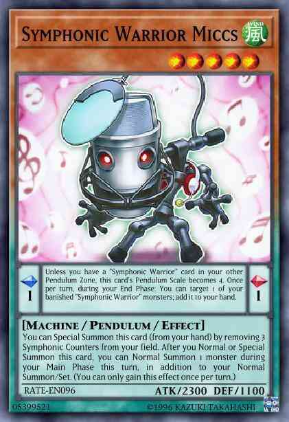 Symphonic Warrior Miccs - MP17-EN238 - Common - 1st Edition