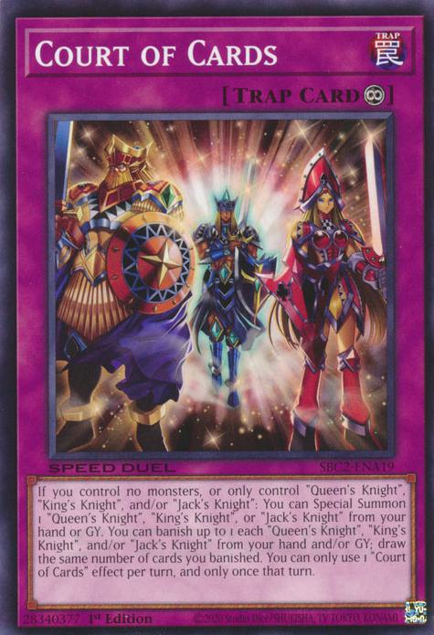 Court of Cards - SBC2-ENA19 - Common - 1st Edition
