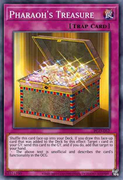 Pharaoh's Treasure - DB2-EN248 - Common - Unlimited