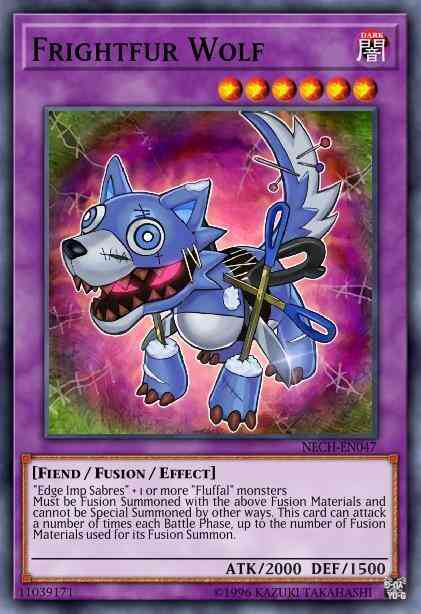 Frightfur Wolf - MP15-EN159 - Rare - 1st Edition