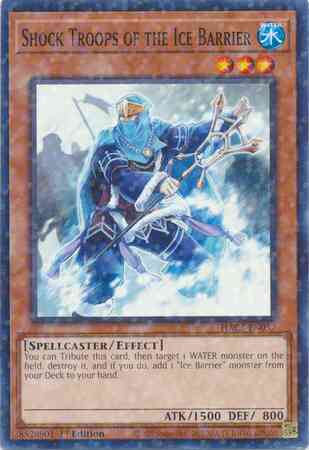 Shock Troops of the Ice Barrier - HAC1-EN037 - Duel Terminal Normal Parallel Rare - 1st Edition