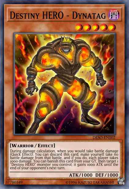 Destiny HERO - Dynatag - LEHD-ENA10 - Common - 1st Edition