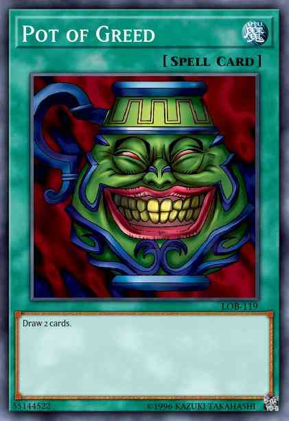 Pot of Greed - BP02-EN129 - Mosaic Rare - 1st Edition