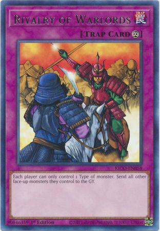 Rivalry of Warlords - KICO-EN058 - Rare - 1st Edition
