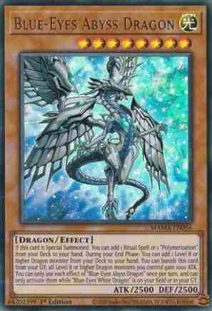 Blue-Eyes Abyss Dragon - MAMA-EN056 - Ultra Rare - 1st Edition