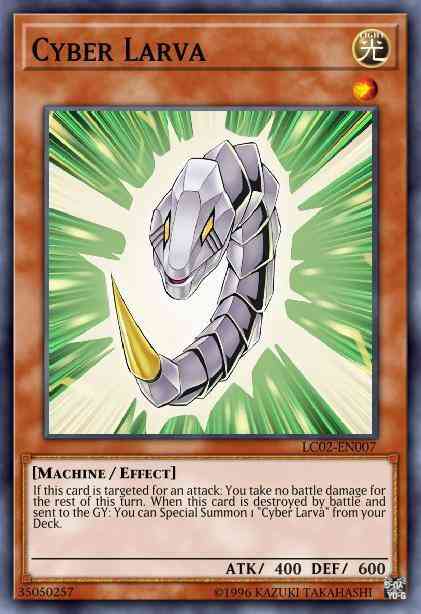 Cyber Larva - BLRR-EN019 - Ultra Rare - 1st Edition