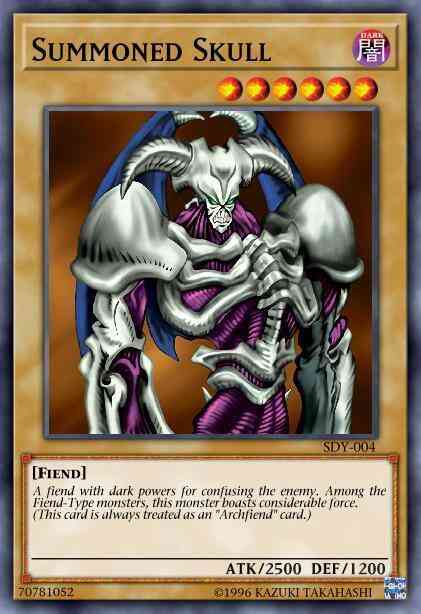 Summoned Skull - DEM1-EN001 - Common - Unlimited