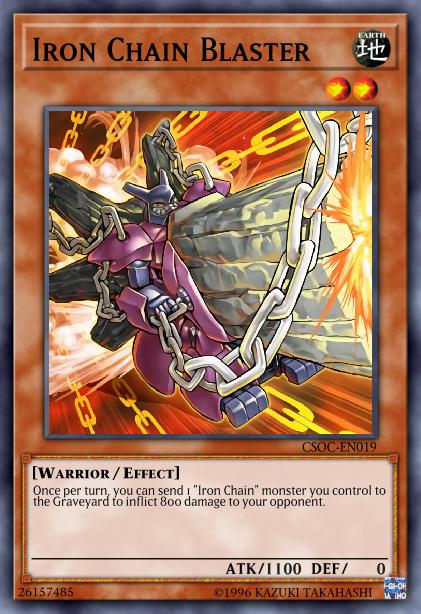 Iron Chain Blaster - CSOC-EN019 - Common - Unlimited