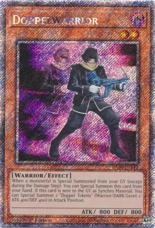 Doppelwarrior - RA04-EN147 - Platinum Secret Rare - 1st Edition